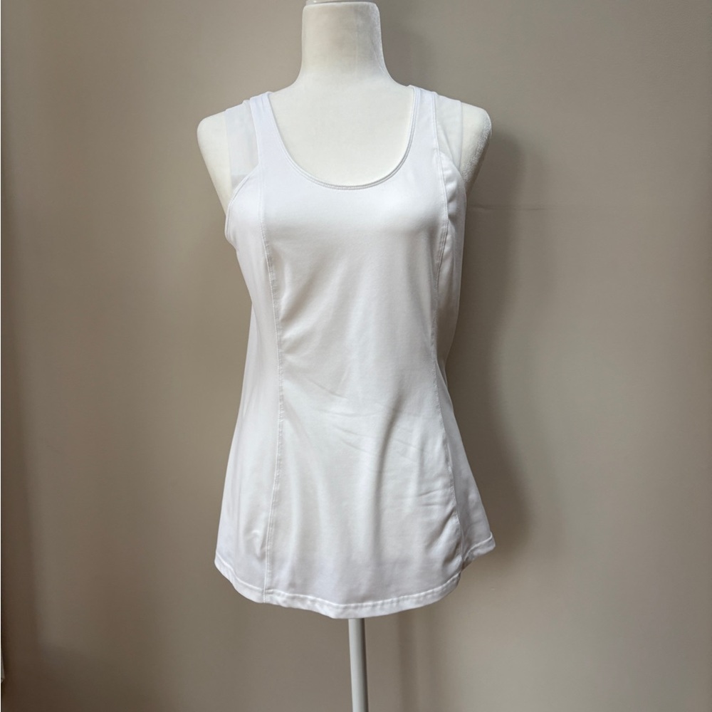 Old Navy Active Women’s Sleeveless White Work Out Tank Top